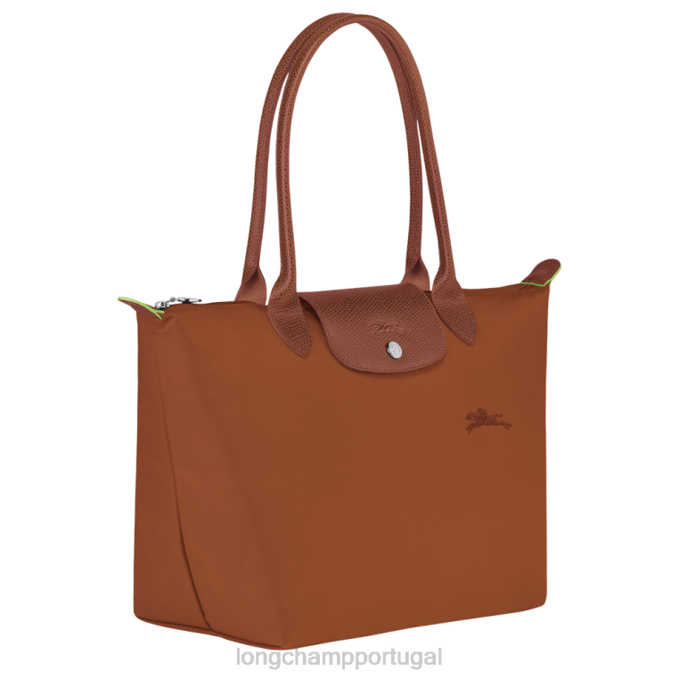 bolsas conhaque H88N410 bolsa tote verde le pliage mulheres Longchamp