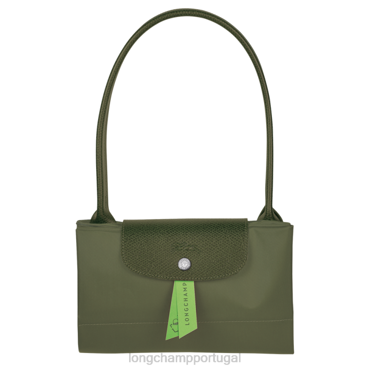 bolsas floresta H88N403 bolsa tote verde le pliage mulheres Longchamp