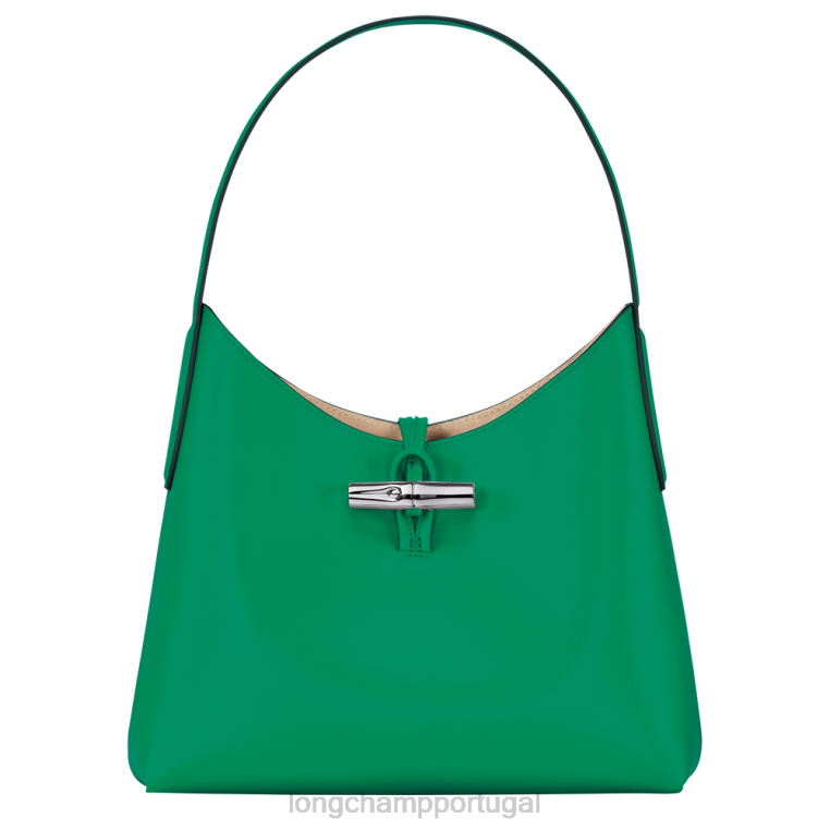 bolsas grama/luz verde H88N366 bolsa roseau hobo mulheres Longchamp