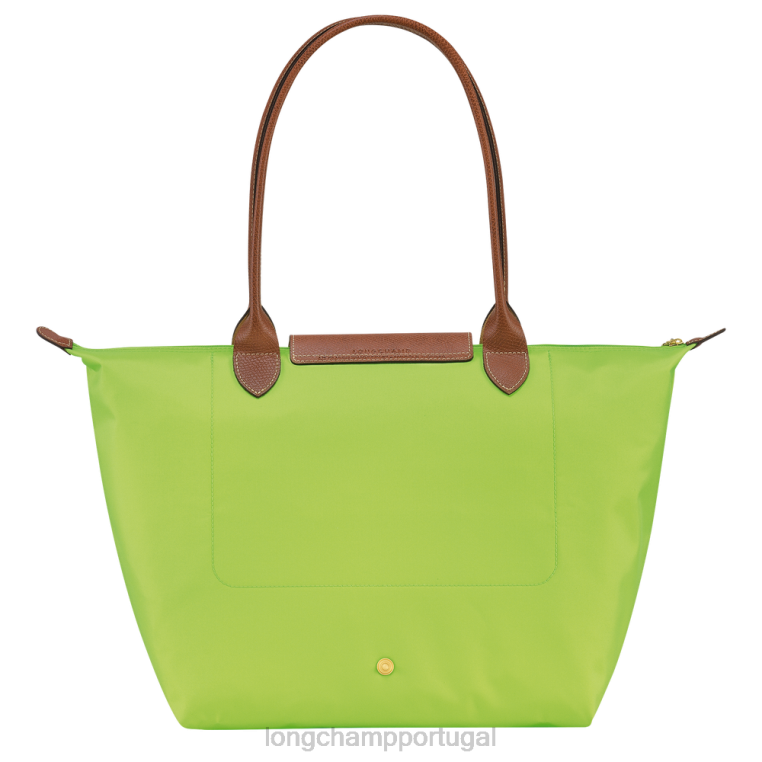 bolsas luz verde H88N415 bolsa tote original le pliage mulheres Longchamp