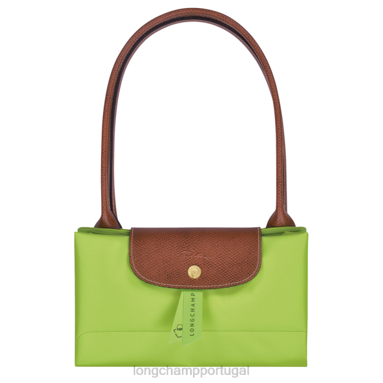 bolsas luz verde H88N415 bolsa tote original le pliage mulheres Longchamp
