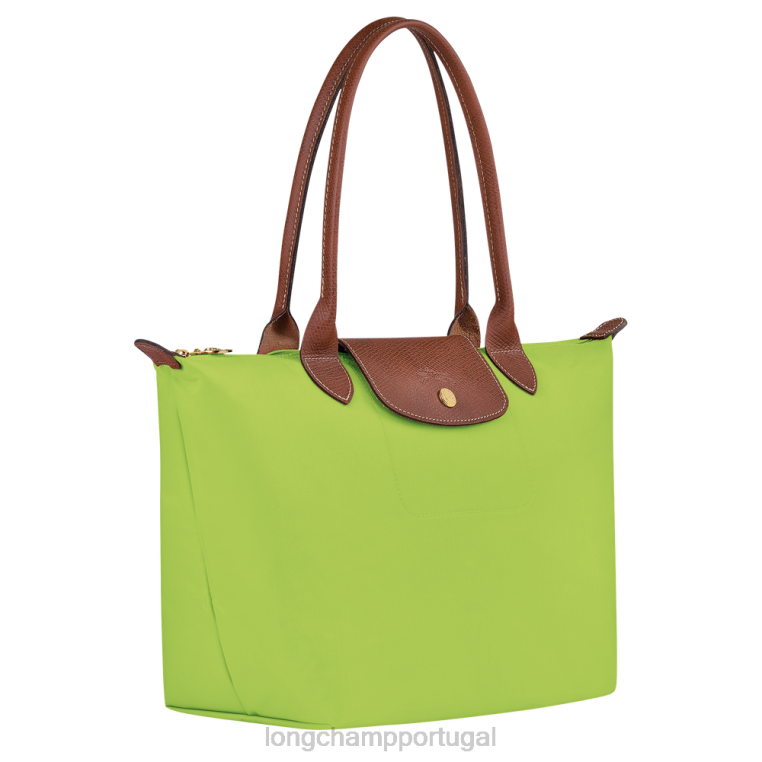 bolsas luz verde H88N422 bolsa tote original le pliage mulheres Longchamp