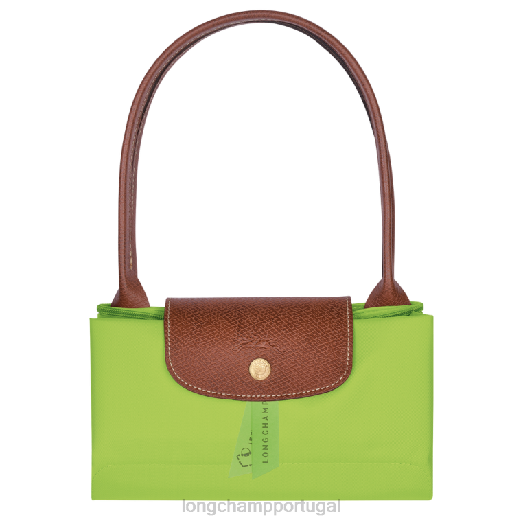 bolsas luz verde H88N422 bolsa tote original le pliage mulheres Longchamp