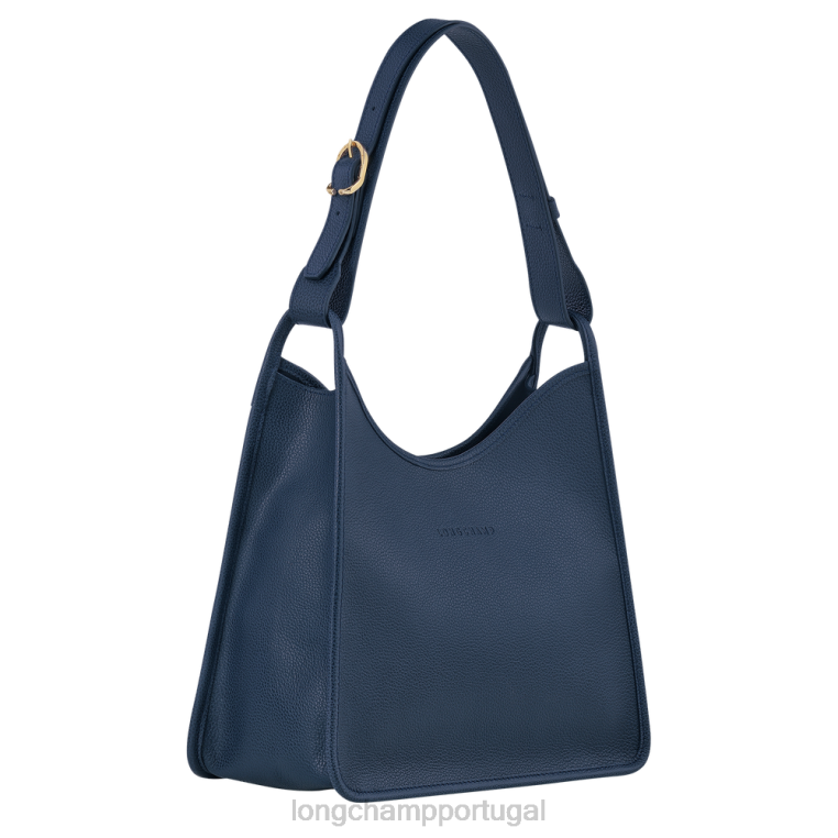 bolsas marinha H88N391 bolsa hobo le foulonne mulheres Longchamp