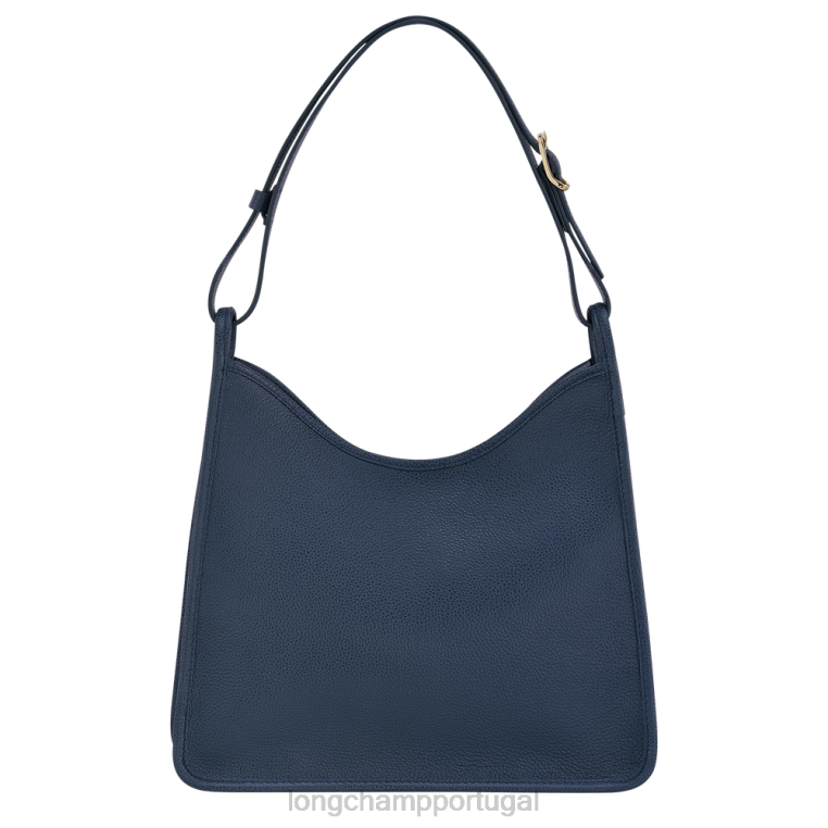 bolsas marinha H88N391 bolsa hobo le foulonne mulheres Longchamp