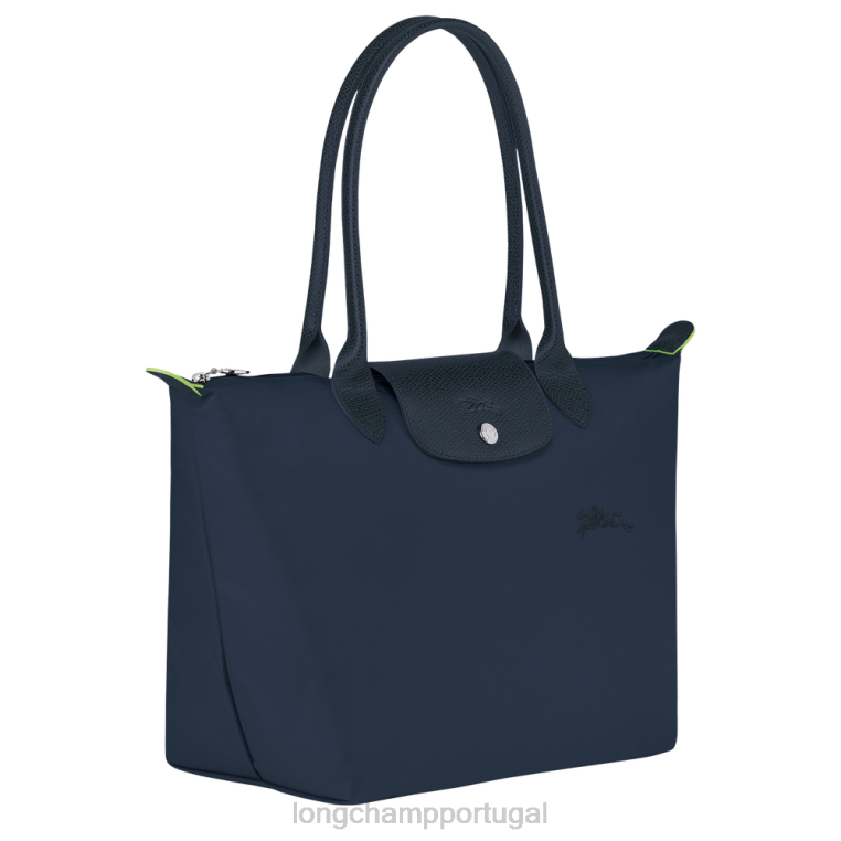 bolsas marinha H88N412 bolsa tote verde le pliage mulheres Longchamp