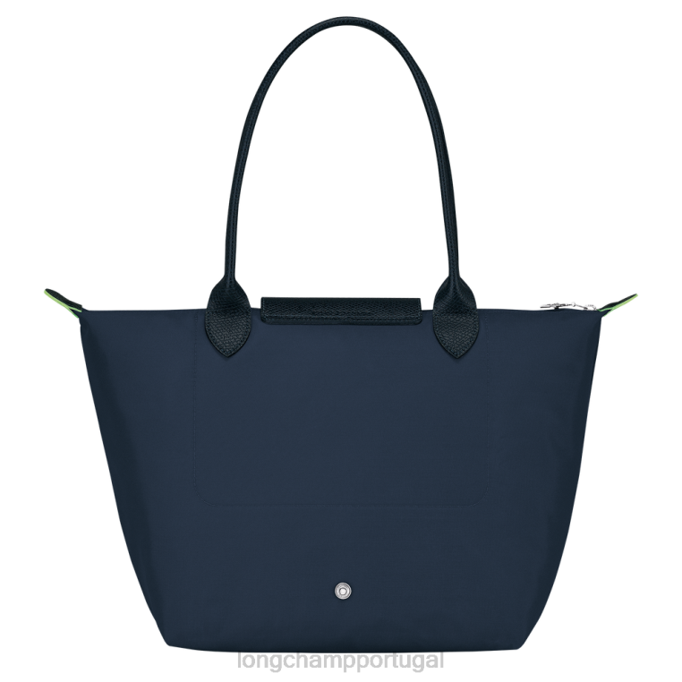 bolsas marinha H88N412 bolsa tote verde le pliage mulheres Longchamp