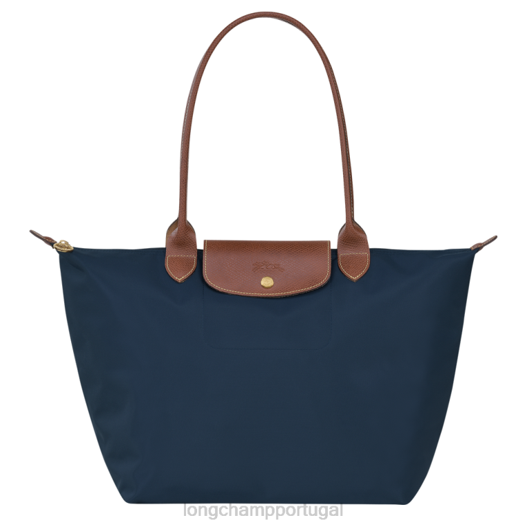 bolsas marinha H88N417 bolsa tote original le pliage mulheres Longchamp
