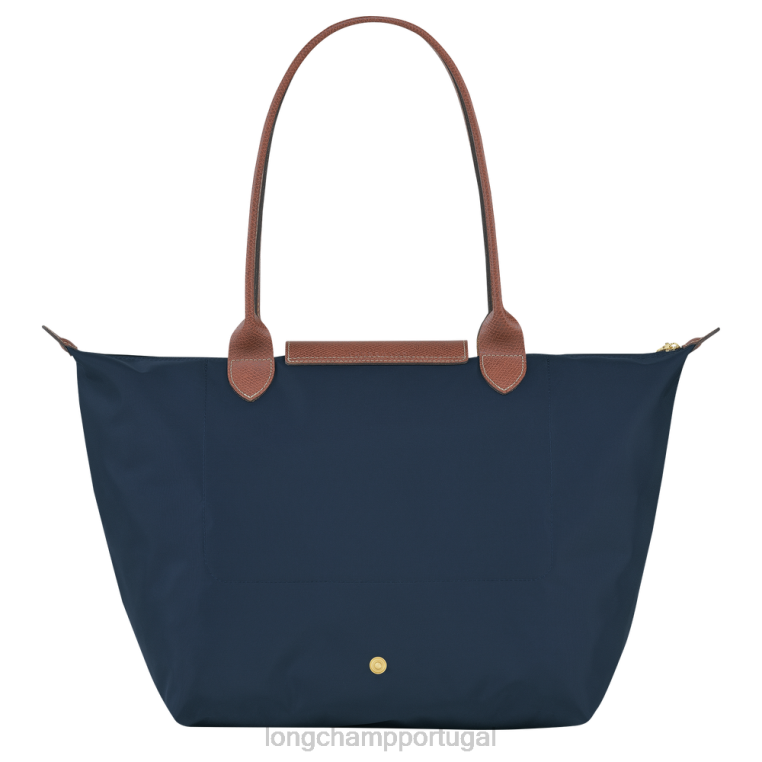 bolsas marinha H88N417 bolsa tote original le pliage mulheres Longchamp