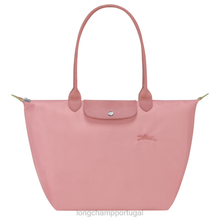 bolsas pétala rosa H88N408 bolsa tote verde le pliage mulheres Longchamp