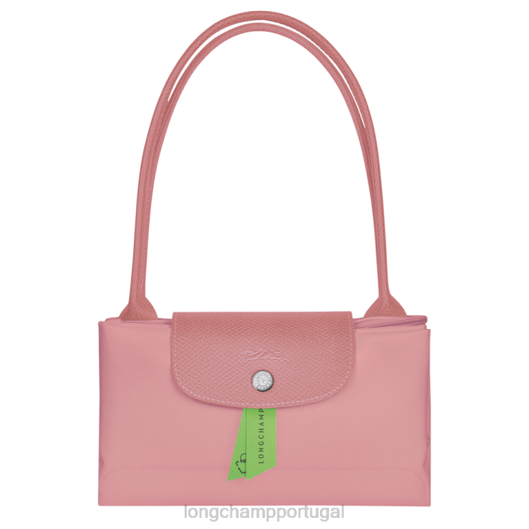 bolsas pétala rosa H88N414 bolsa tote verde le pliage mulheres Longchamp