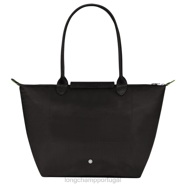 bolsas preto H88N30 bolsa tote verde le pliage mulheres Longchamp