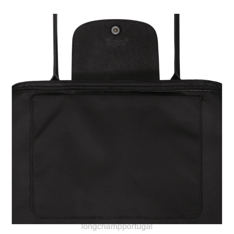 bolsas preto H88N345 bolsa tote energética le pliage mulheres Longchamp