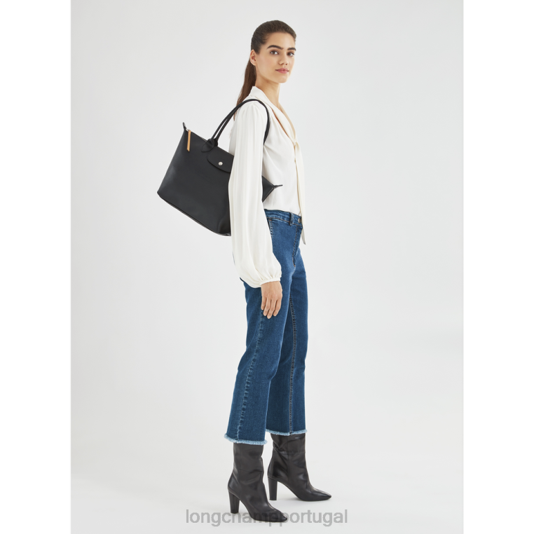 bolsas preto H88N352 bolsa tote le pliage city mulheres Longchamp