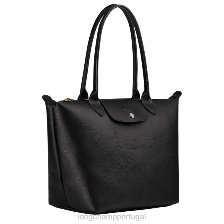 bolsas preto H88N352 bolsa tote le pliage city mulheres Longchamp