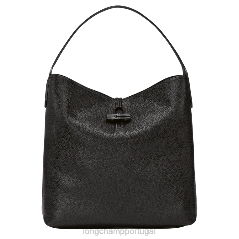 bolsas preto H88N356 bolsa hobo essencial roseau mulheres Longchamp