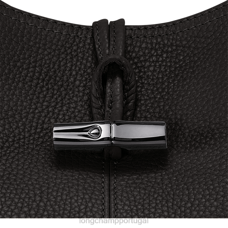 bolsas preto H88N357 bolsa hobo essencial roseau mulheres Longchamp