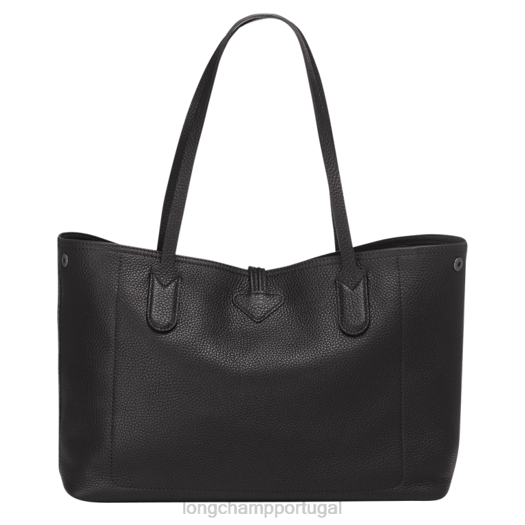 bolsas preto H88N360 bolsa tote essencial roseau mulheres Longchamp