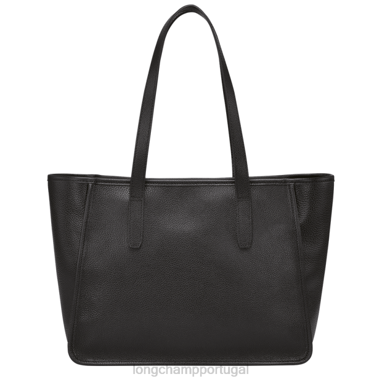 bolsas preto H88N384 bolsa tote le foulonne mulheres Longchamp