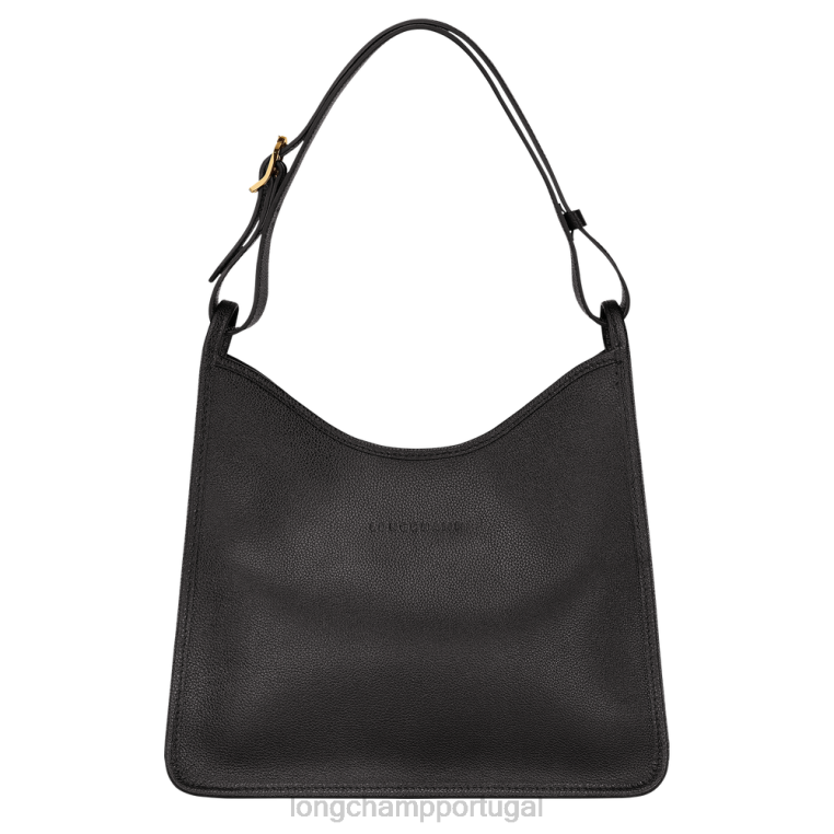 bolsas preto H88N388 bolsa hobo le foulonne mulheres Longchamp