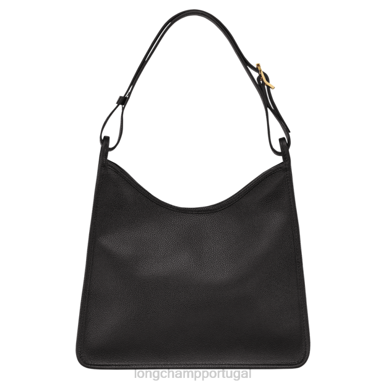 bolsas preto H88N388 bolsa hobo le foulonne mulheres Longchamp