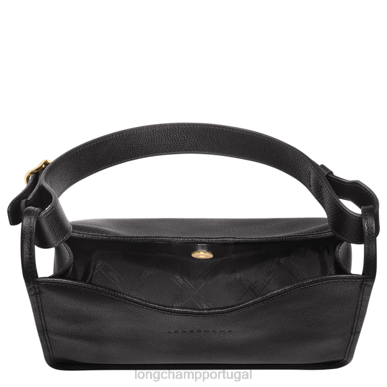 bolsas preto H88N388 bolsa hobo le foulonne mulheres Longchamp