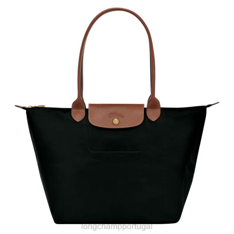 bolsas preto H88N38 bolsa tote original le pliage mulheres Longchamp