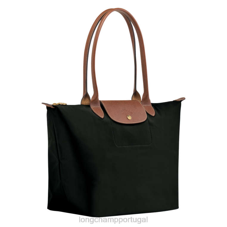 bolsas preto H88N38 bolsa tote original le pliage mulheres Longchamp
