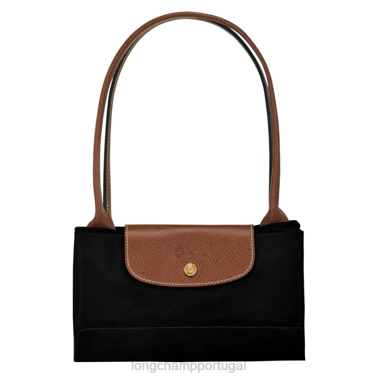bolsas preto H88N38 bolsa tote original le pliage mulheres Longchamp