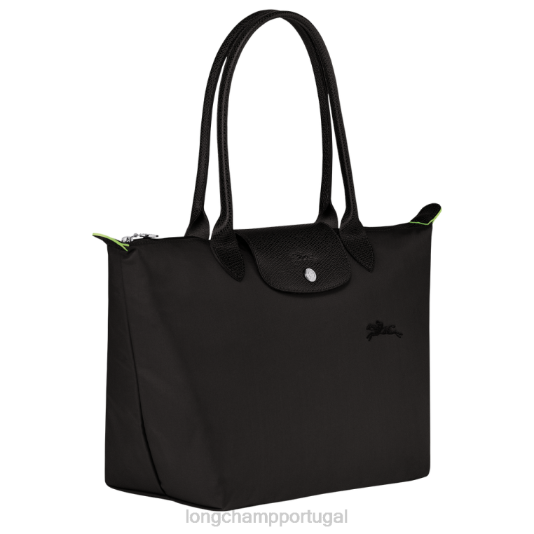 bolsas preto H88N409 bolsa tote verde le pliage mulheres Longchamp