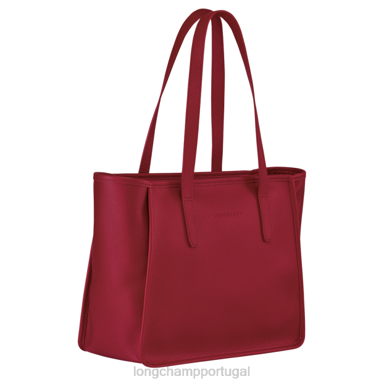 bolsas vermelho H88N386 bolsa tote le foulonne mulheres Longchamp