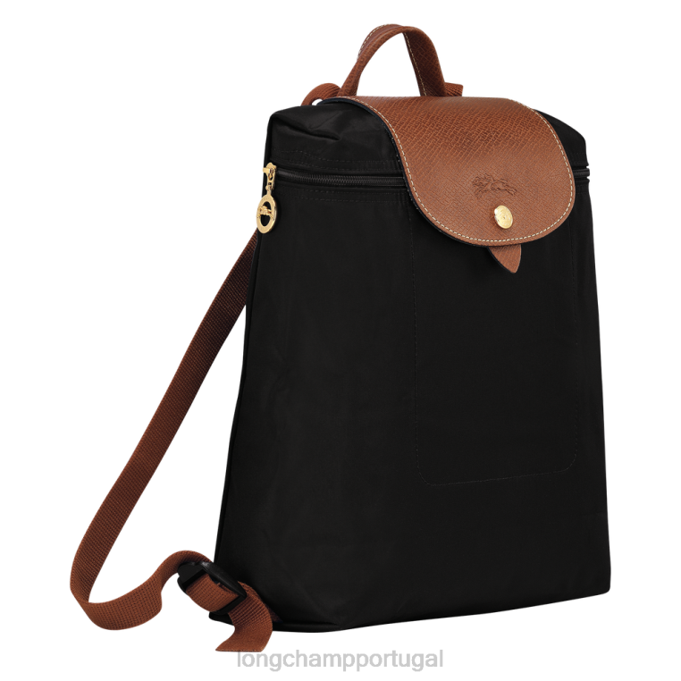 bolsas preto H88N441 mochila original le pliage mulheres Longchamp