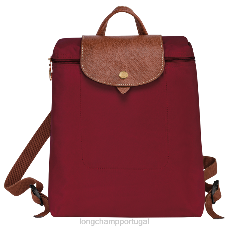bolsas vermelho H88N443 mochila original le pliage mulheres Longchamp