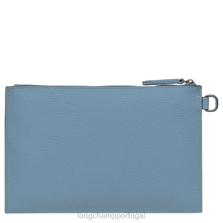 artigos de couro ardósia H88N693 bolsa essencial roseau mulheres Longchamp