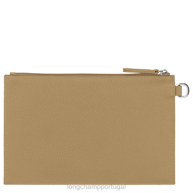 artigos de couro bege H88N691 bolsa essencial roseau mulheres Longchamp