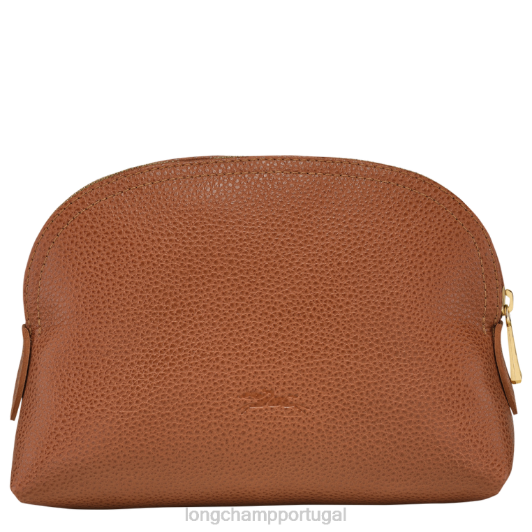 artigos de couro caramelo H88N695 bolsa foulonne mulheres Longchamp