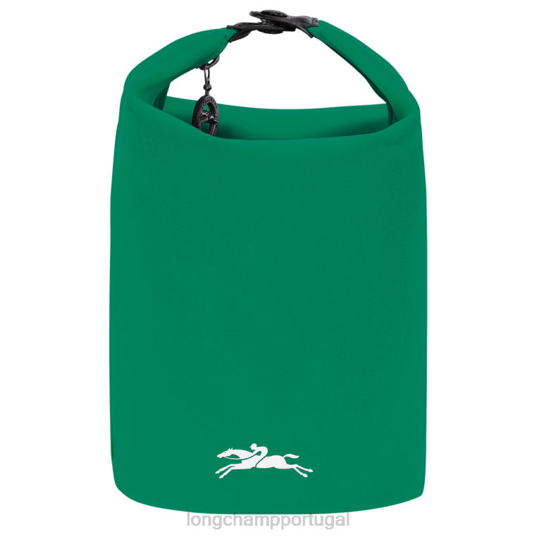 artigos de couro grama/luz verde H88N215 bolsa coletora le pliage mulheres Longchamp
