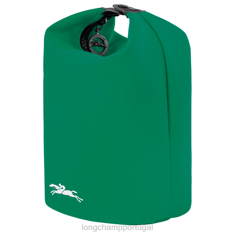 artigos de couro grama/luz verde H88N215 bolsa coletora le pliage mulheres Longchamp