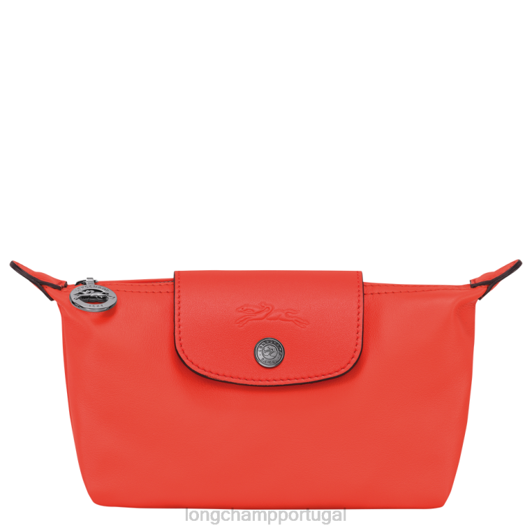 artigos de couro laranja H88N712 bolsa le pliage xtra mulheres Longchamp