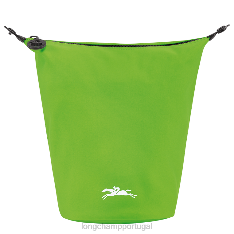 artigos de couro luz verde H88N214 bolsa coletora le pliage mulheres Longchamp