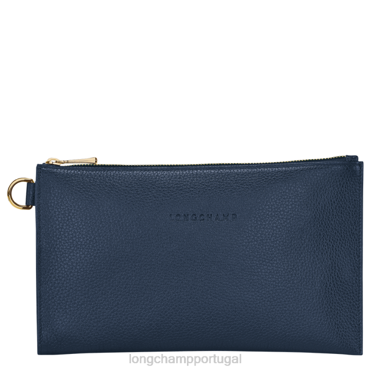 artigos de couro marinha H88N705 bolsa foulonne mulheres Longchamp