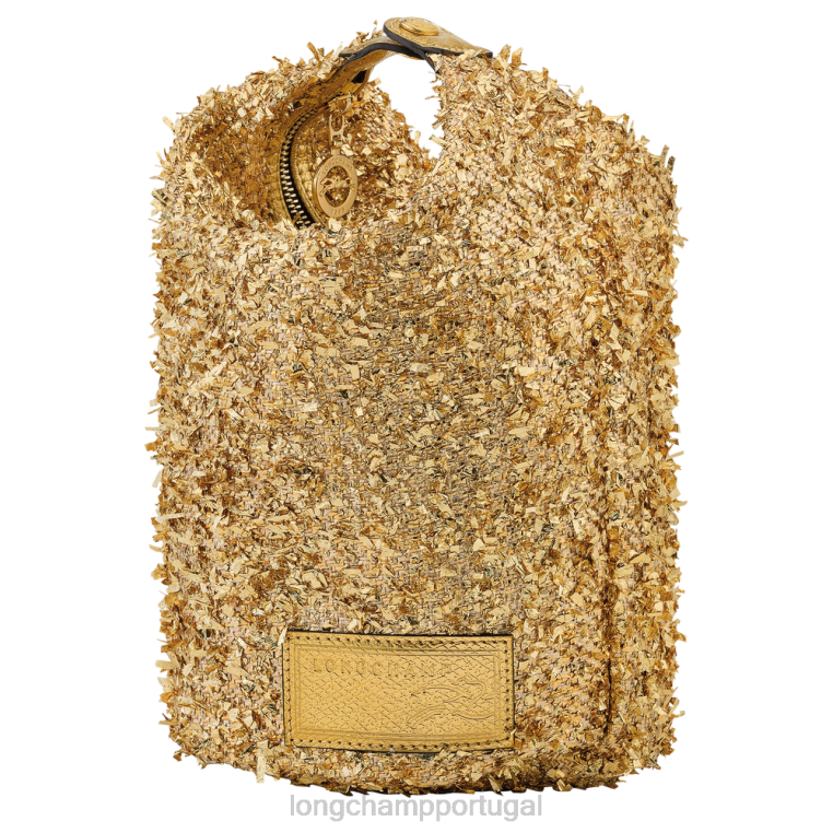 artigos de couro ouro H88N221 bolsa coletora le pliage mulheres Longchamp