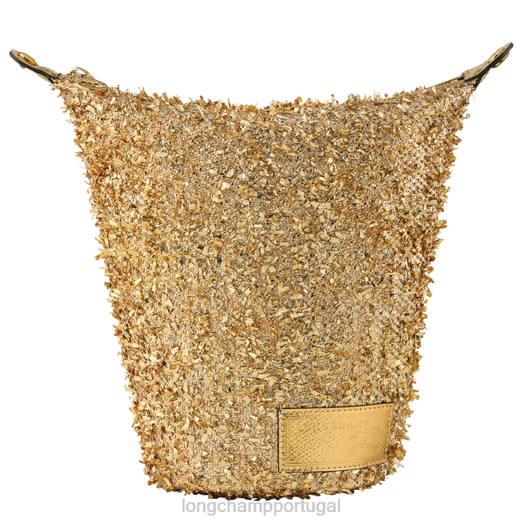 artigos de couro ouro H88N221 bolsa coletora le pliage mulheres Longchamp