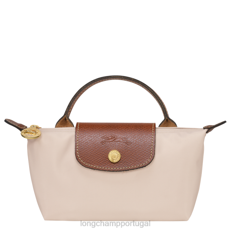artigos de couro papel H88N667 le pliage bolsa original com alça mulheres Longchamp