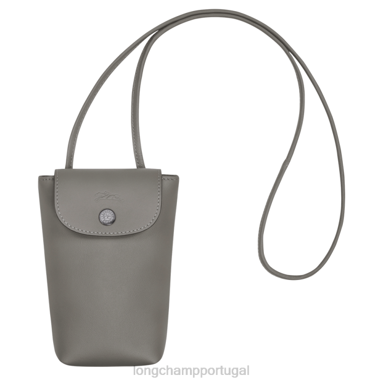 artigos de couro rola H88N721 capa de telefone le pliage xtra com renda de couro mulheres Longchamp