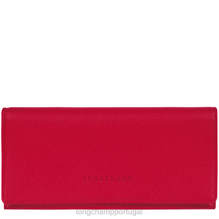 artigos de couro amor H88N605 carteira continental le foulonne mulheres Longchamp