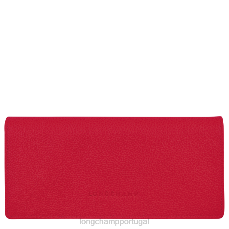 artigos de couro amor H88N611 carteira continental le foulonne mulheres Longchamp