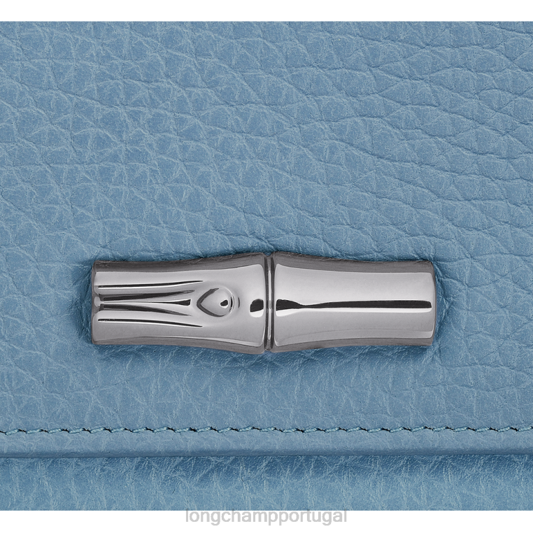 artigos de couro ardósia H88N574 carteira essencial roseau mulheres Longchamp