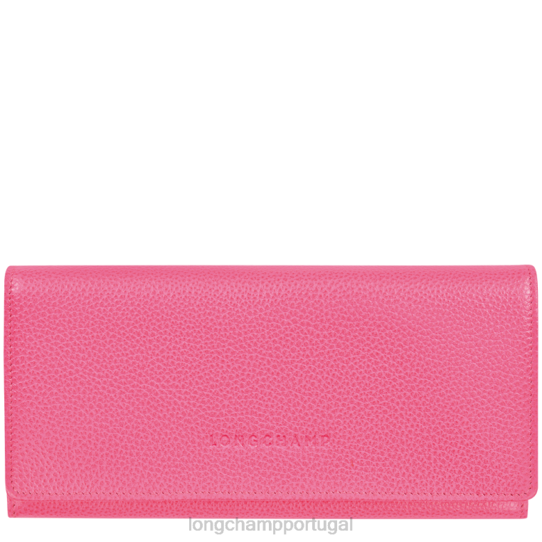artigos de couro doce H88N607 carteira continental le foulonne mulheres Longchamp