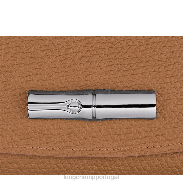 artigos de couro natural H88N576 carteira rosa mulheres Longchamp